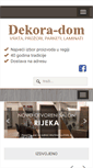 Mobile Screenshot of dekora-dom.hr
